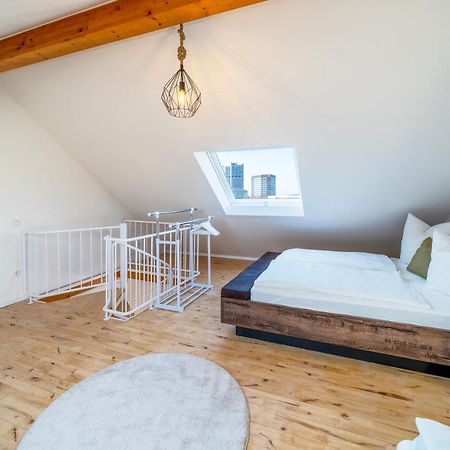 Ferienwohnung Stylisches Penthouse zentral Balkon 75m2 NFLX Hannover Exterior foto