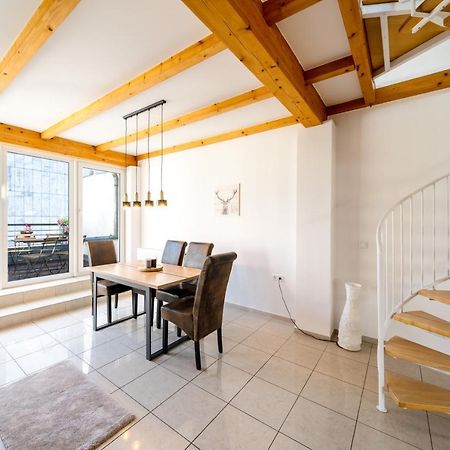 Ferienwohnung Stylisches Penthouse zentral Balkon 75m2 NFLX Hannover Exterior foto