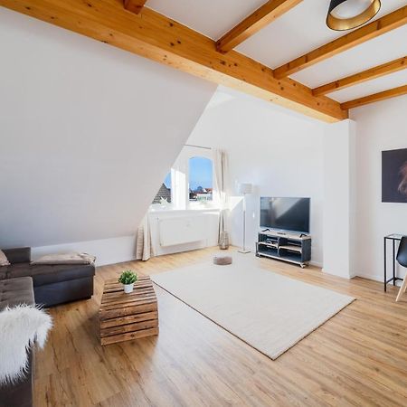 Ferienwohnung Stylisches Penthouse zentral Balkon 75m2 NFLX Hannover Exterior foto