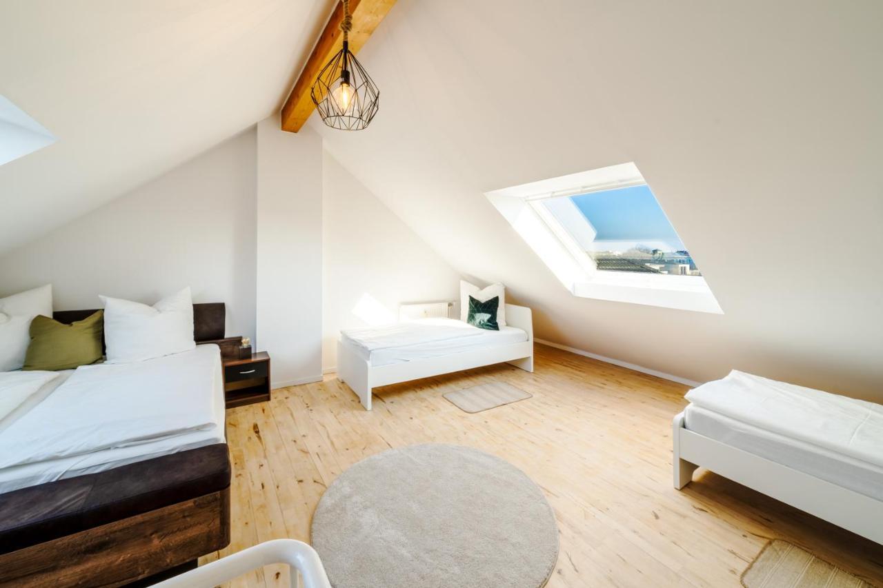Ferienwohnung Stylisches Penthouse zentral Balkon 75m2 NFLX Hannover Exterior foto
