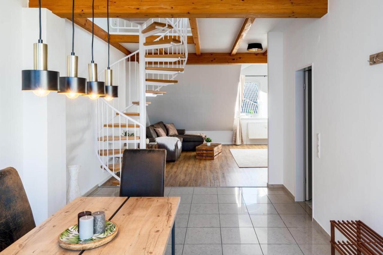 Ferienwohnung Stylisches Penthouse zentral Balkon 75m2 NFLX Hannover Exterior foto