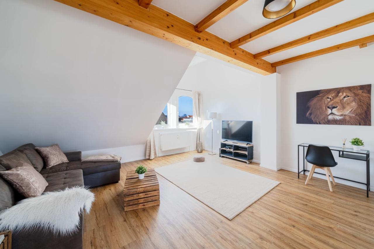Ferienwohnung Stylisches Penthouse zentral Balkon 75m2 NFLX Hannover Exterior foto